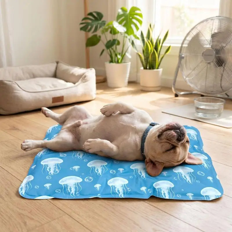 Self Cooling Gel Dog Cat Ice Pad Non Toxic Pet Cooling Mat For Summer Indoor Outdoor Bed Crate Couch