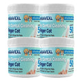 MIRAVEXLPet Finger Toothbrush 50PCS Cat Dog Dental Wipes Oral Care Disposable Finger Cot Teeth Cleaning Tool Fresh Breath Plaque