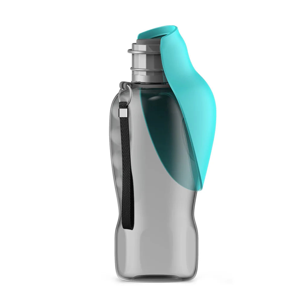 Pet Water Cup, Portable Dog Water Bottle, Outdoor Leaf-Shaped Foldable Water Bottle for Walking Dogs